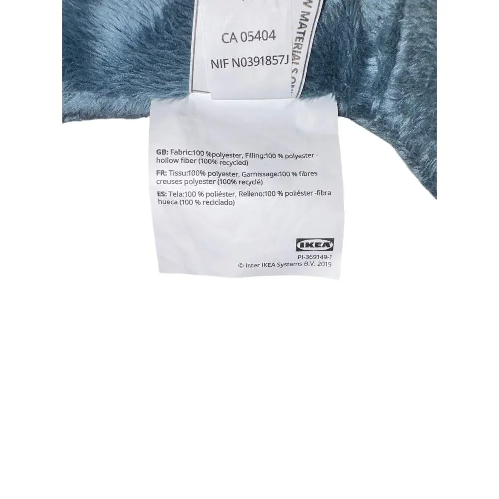 IKEA BLÅHAJ soft toy, a popular stuffed animal designed in the shape of a shark